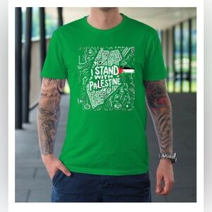 I STAND WITH PALESTINE 🇵🇸 NWT t-shirt [size M]
